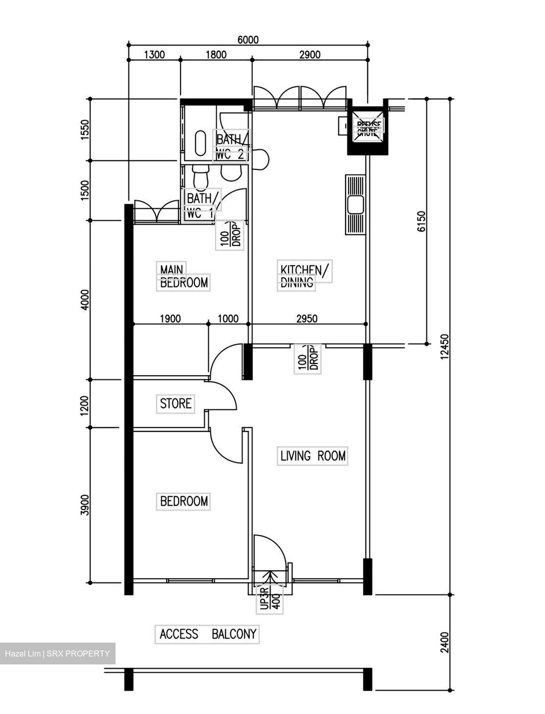 Blk 445 Ang Mo Kio Avenue 10 (Ang Mo Kio), HDB 3 Rooms #578290561